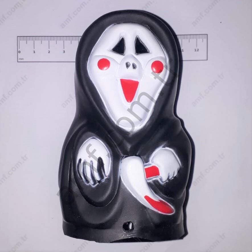 Feiloli Fright Night, Deat Head_A04DD000003A Fright Night, Siyah Plastik Kafa
