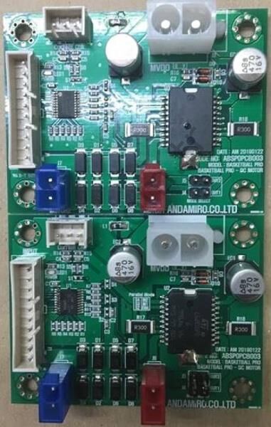Dc Motor Pcb Assy__ABSP0PCB003 Basketball Pro, Dc Motor Sürücü, 65X 50 L6205 - 2CH