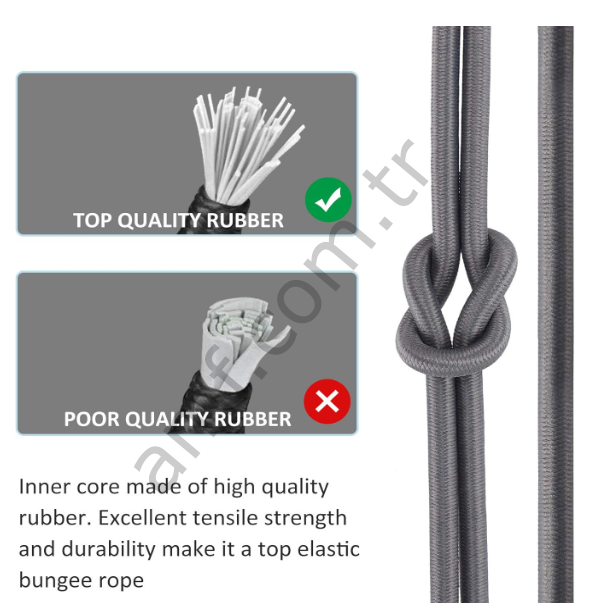 Trampoline Belt, Rubber Rope Meter Pogo Jump, Trambolin Lastiği, Metrelik