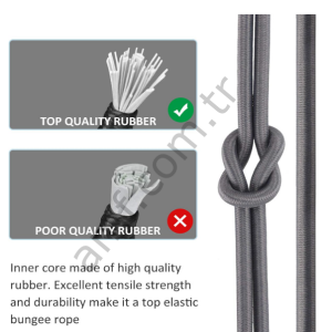 Trampoline Belt, Rubber Rope Meter Pogo Jump, Trambolin Lastiği, Metrelik