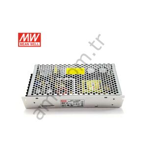 Power Supply Mean Well RT-125D, 5V/12V/24V 125W Elektrik Güç Güç Kaynağı, Dc 5V/12V/24V 125W 3 Çıkışlı