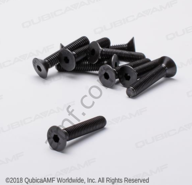 Screw-Sofl 3/8-16x2.00 (BG10)_808865320 Kapak Vidası, Düz Başlı, Altıgen Soket Tahrikli, 3/8-16 X 2.00