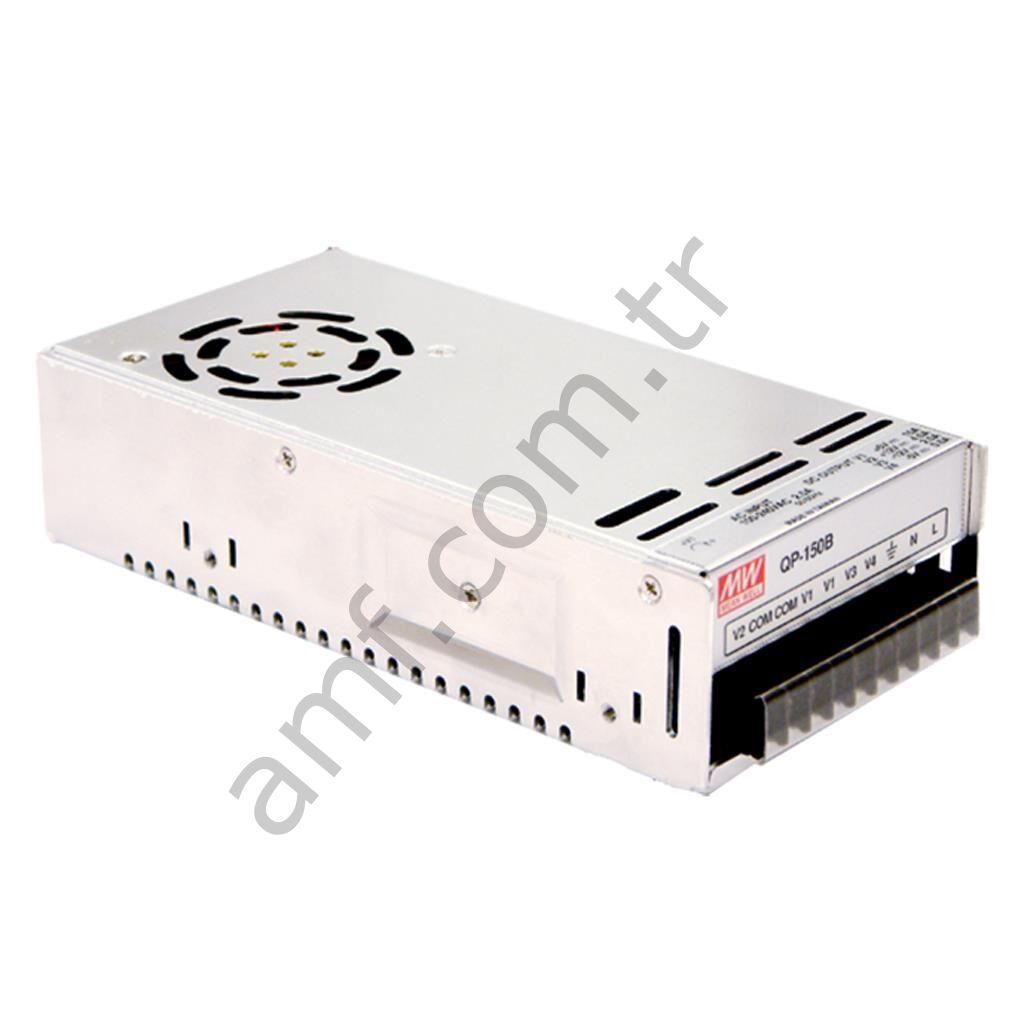 Power Supply, 5v,12v,24v,-12v  Mean Well QP-150D Mars Sortie Elektrik Güç Kaynağı, 5Volt, 12Volt, 24Volt, -12 Volt
