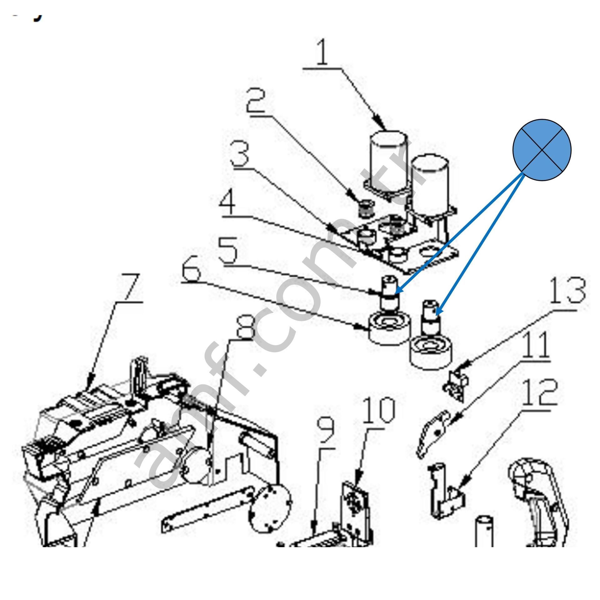 Wheel Hub_Z116-185-000/20241833077 Zombie Night, Top Atar Kasnak Bağlantı Göbeği, Alüminyum Hub