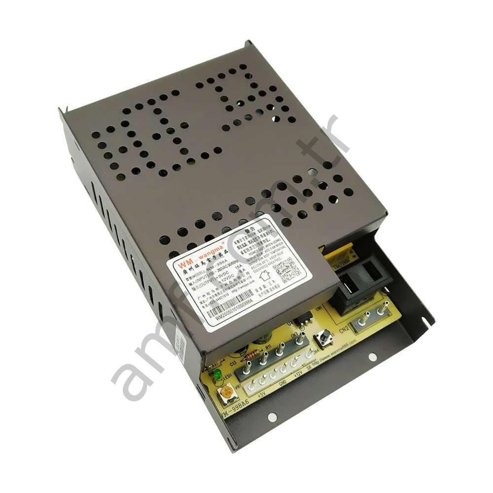 Power Supply, 5volt 15Amper, 12 Volt 6Amper Elektrik Güç Kanyağı, 5 Volt 15 Amper, 12 Volt 6 Amper_Wangma WM-998A