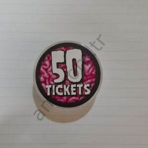 Zombie Snatcher, Asy Puck 50 TICKETS_ZS7006X Zombie Snatcher, 50 Bilet Rfid Disk