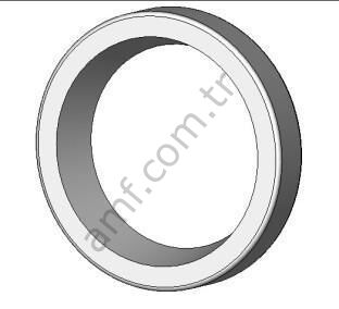 Roller Bearing Cup_070002780 Rulman Kupası, Çelik Yatağı