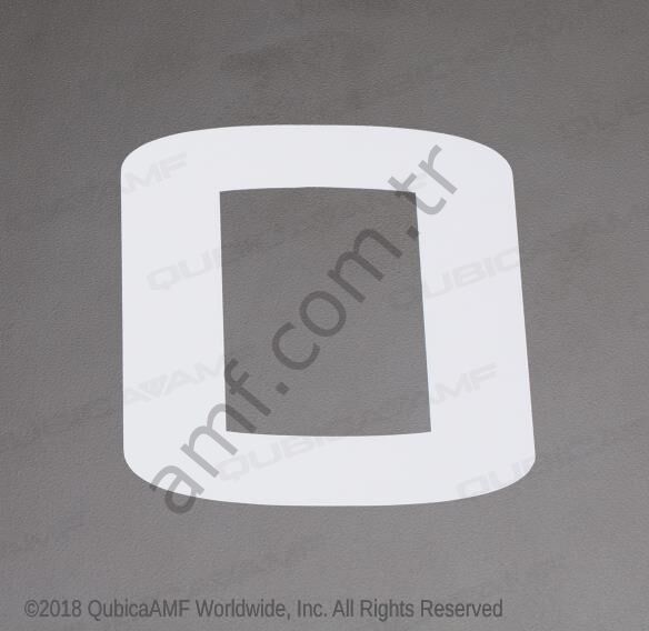 Lane Number Decal #0 Şerit Numarası Çıkartması #0