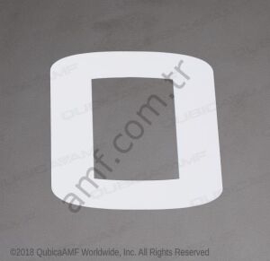 Lane Number Decal #0 Şerit Numarası Çıkartması #0