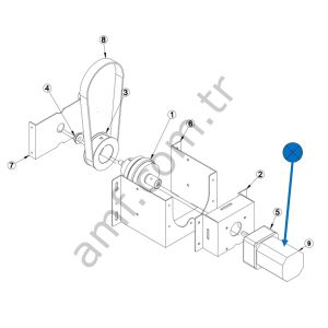 Motor, K6DG15N1 Dc12Volt 15Watt_MCIR0000009 Magicians Wheel, Motor KGE K6DG15N1 Dc12Volt 15Watt