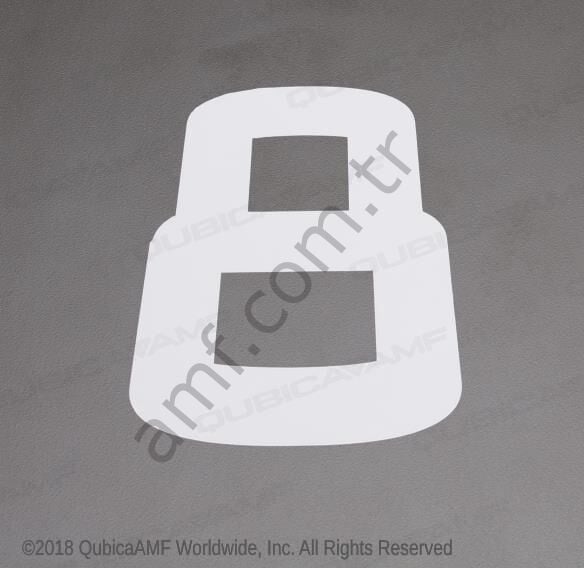Lane Number Decal #8 Şerit Numarası Çıkartması #8