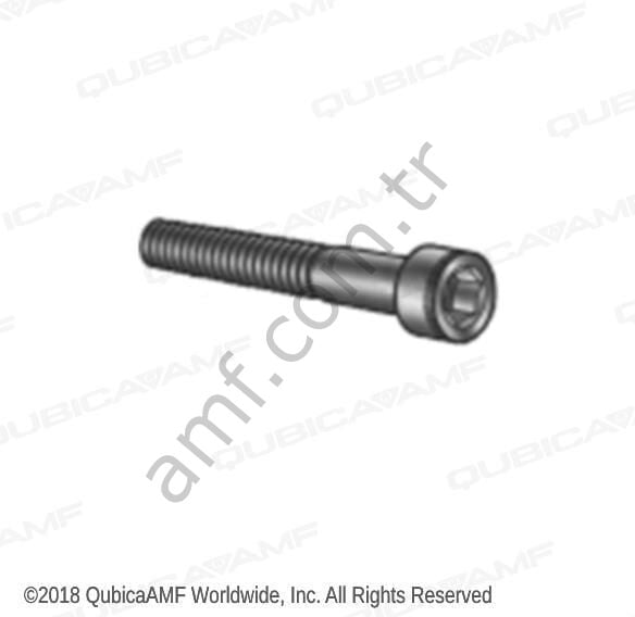 Screw Socket Head  5/16-24 X 0.63 (BG10)_810258100 Soket Başlı Civata,  5/16-24 X 0.63, Adet