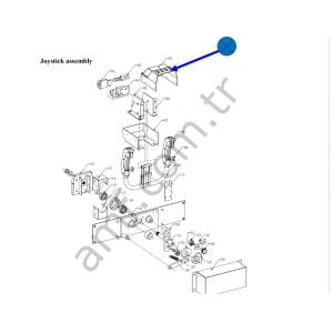 Target Zero Gun Up cover For Joystick Target Zero, Silah Üst Koruma Kaplaması, Pvc