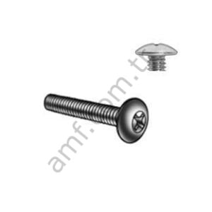 Screw, Pan Head, 10-32x0.50 (BG10)_813540082 Buton Başlı Civata, Yıldız, 10-32x0.50, Adet Dist.Çene Tekerlek vidası