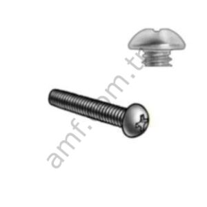 Machine Screw,Round Head,6-32x2.50(BG10)_818227402 Top Başlı Civata, 6-32x2.50