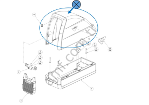 Profile Hood Molded_252002102 Ballreturn, Profile Küçük Üst Kapak