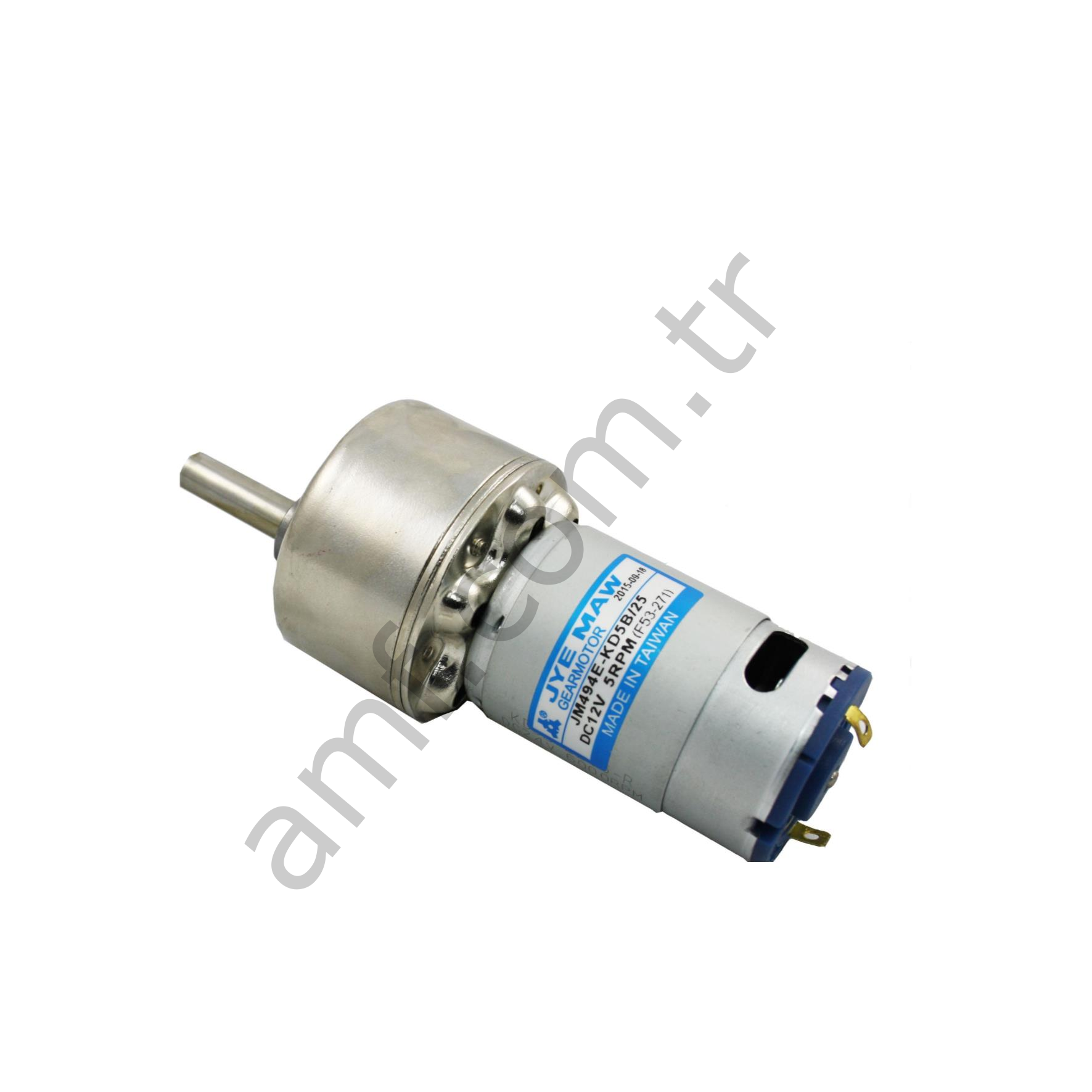 Cotton Candy, Stick Dispencer Motor_ A53-B000013AB Cotton Candy, Çubuk Verici Mekanizma Redüktörlü Motoru, DC12v/5Rpm_ JM494E-KD5B/25