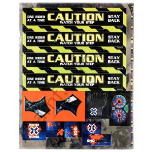 Snocross Decal Set_999-00005-01 Snocross, Etiket Seti