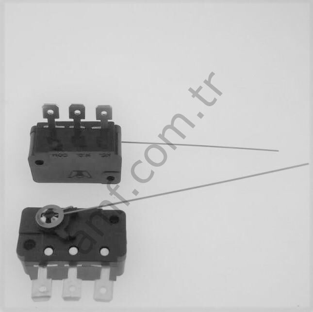 Switch Nc.No.Com.  CN-05 80mm 17x31x14mm Switch, Sviç CN-05 80mm 17x31x14mm Yandan Telli Sviç