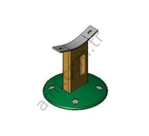 Leg Weldment Profile_259001010 Ballreturn Profile, Top Sepeti Ayağı, Metal