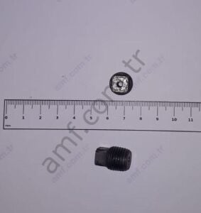 1/4-18 NPT Square Plug Breather_785501040 Redüktör/Şanzıman Havalandırma Tıpası, 1/4-18