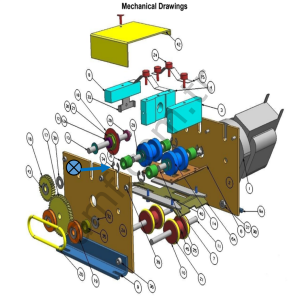E-25 Retaining Ring_RING-E25RET/TT Ticket Eater, DL-5000 , DL-9000, Bıçak Şaft E Segmanı